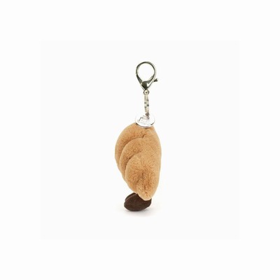 Jellycat Croissant Bag Charm Australia | 703968NAR